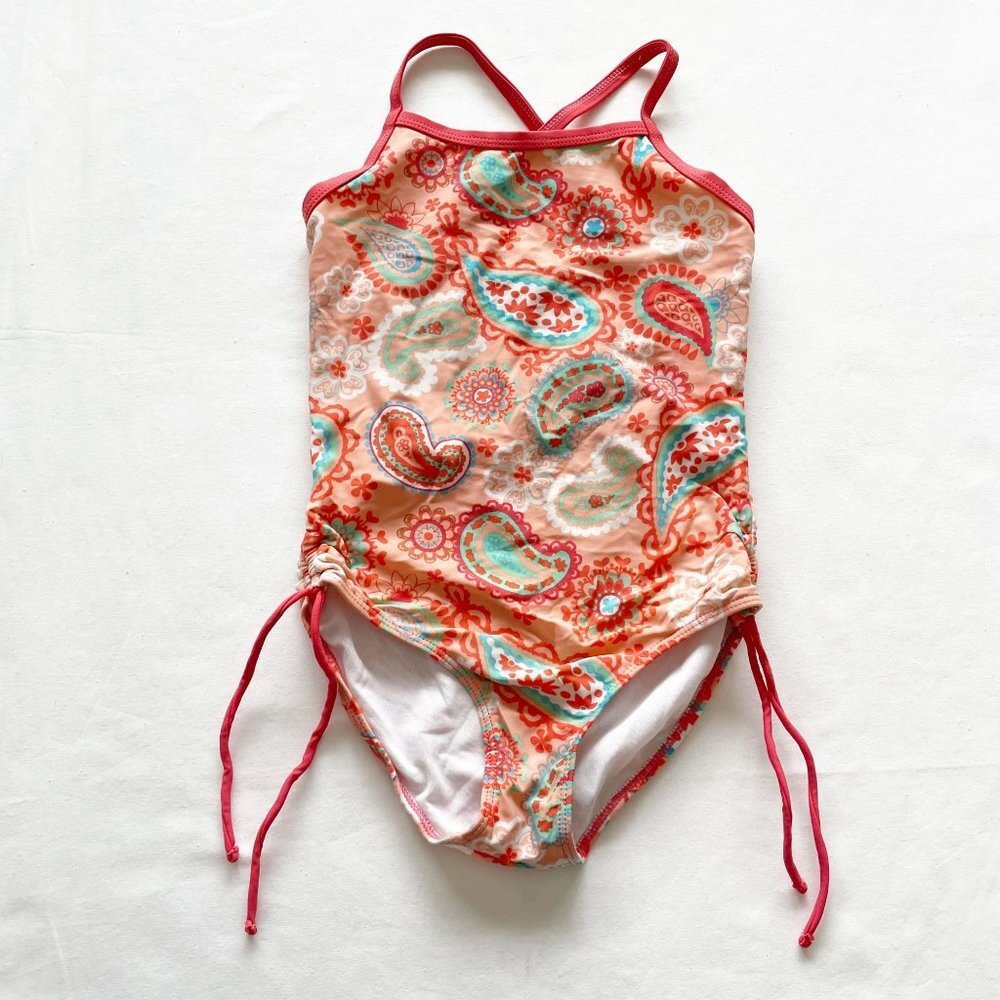 Kami Paisley Print One Piece Swimsuit size 6